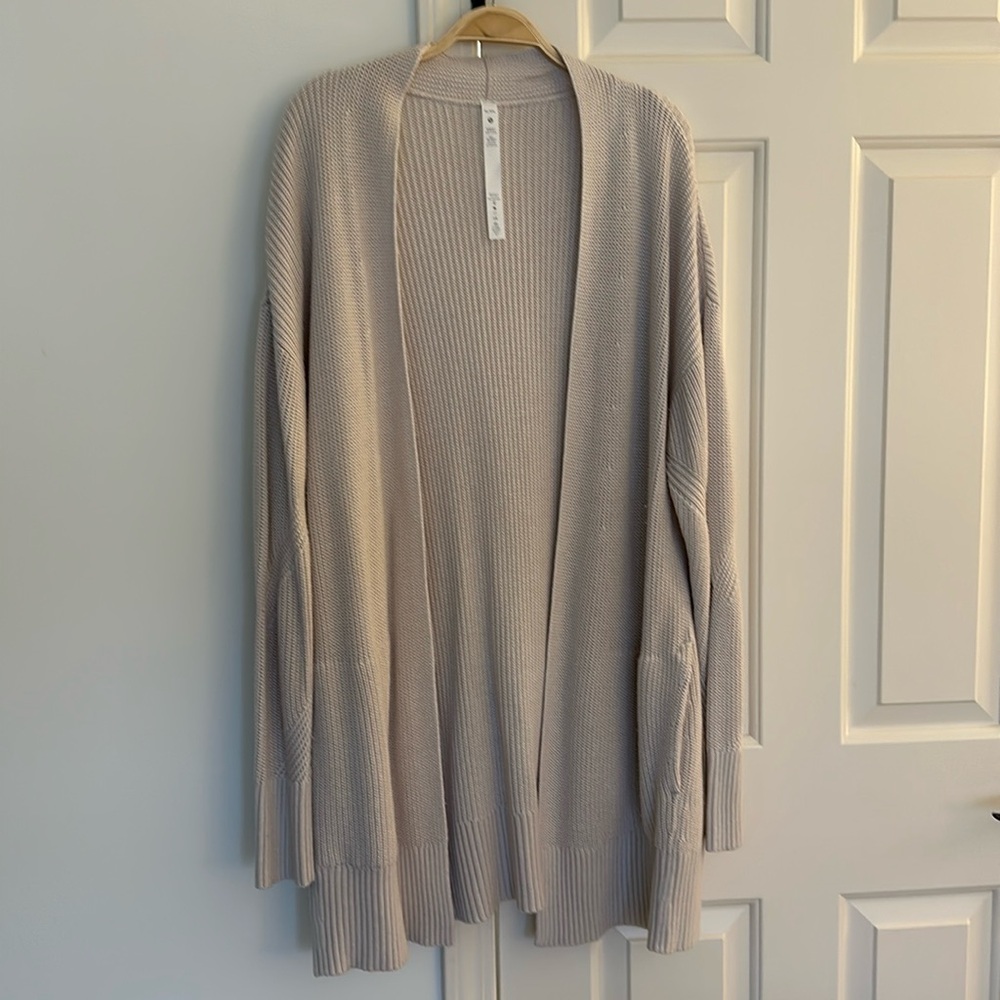 lululemon athletica Cream Cardigan